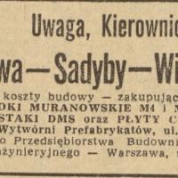 Bloki muranowskie, 1958