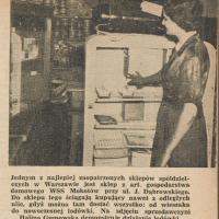 Od wieszaka do lodówki, 1958
