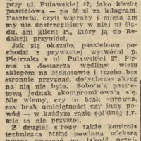 Pasztetowa bez pasztetu, 1958