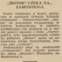 Motor czeka Motor czeka