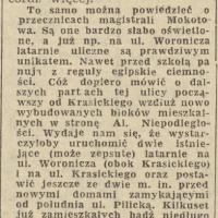 Więcej światła, 1958