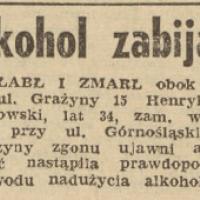 Alkohol zabija, 1958