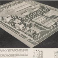 Zajezdnia Woronicza - makieta Zajezdnia Woronicza - makieta, 1959