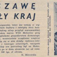 Cały kraj patrzy, 1961