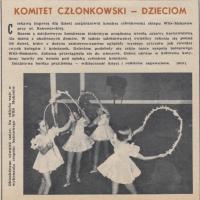 Zespół baletowy Mokotów, 1962