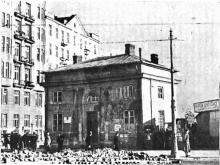 Pl. Unii w stronę Klonowej, 1935