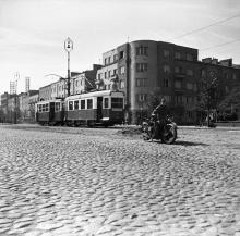 Puławska róg Odyńca ok. 1954