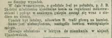 Nadmierna prędkość, 1884