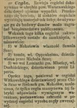 Rewizja cegielni, 1893