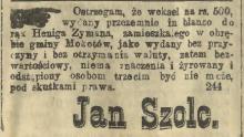 Weksel niema znaczenia