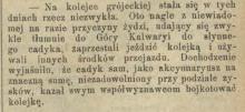 Bojkot kolejki. 1902