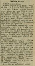 Wylew Wisły, 1906