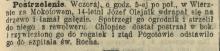 Postrzelenie, 1907