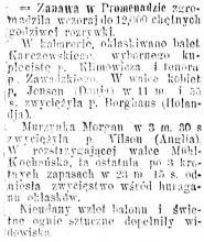 12000 w Promenadzie, 1908