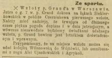 Wzloty Granda, 1910