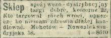 Opuszczę bo niemam zdrowia, 1912