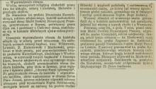Wprowadzenie obrazu. Uroczystości. Kościół mokotowski. 1912.