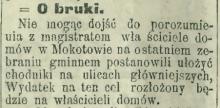 Bez magistratu, 1912