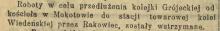 Roboty wstrzymane, 1914