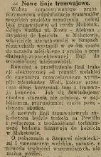 Połączenie z Szopami, 1916