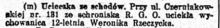 Ucieczka ze schroniska, 1919