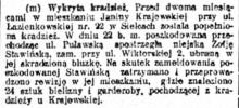 Kiedyś nie było lumpeksów, 1919