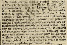 Place pod budowę szkół, 1922