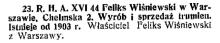 Wyrób trumien
