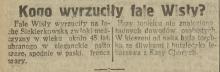 Kogo wyrzuciły fale, 1923