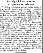 Taniec za 5 groszy. 1925