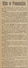 Wiec w Promenadzie. 1925