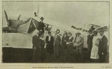 Dziennikarze na lotnisku, 1925