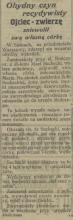 Ojciec zwierzę, 1925