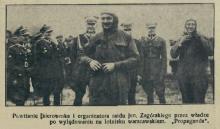 Powitanie Zagórskiego, 1925