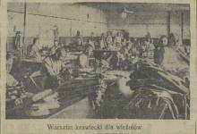 Warsztat krawiecki, 1925