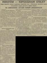 Mokotów kopciuszkiem. 1925
