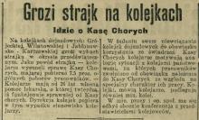 Spór o Kasę, 1926