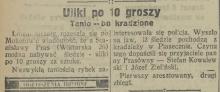 Wieść jak strzała, 1926