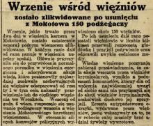 Podżegacze usunięci, 1927