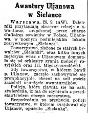 Awantury Uljanowa, 1927