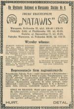 Natwawis, 1927