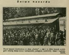 Żniwo hazardu, 1928
