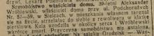 Samobójstwo właściciela, 1928