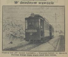 W śnieżnym wąwozie, 1929