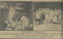 Dwór dziecięcy w Marcelinie. 1929.