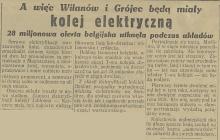 A więc kolej elektryczna, 1930