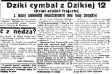 Skradziony rękopis, 1930