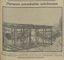 Pierwsza poczekalnia, 1930