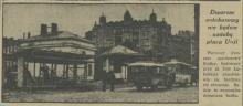 Dworzec autobusowy, 1930