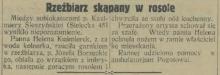 Rzeźbiarz w rosole, 1931